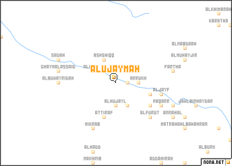 map of Al ‘Ujaymah