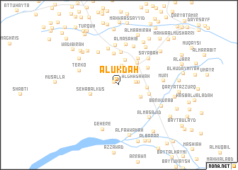 map of Al ‘Ukdah