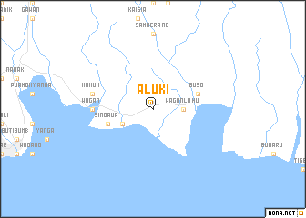 map of Aluki