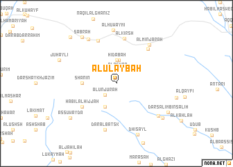 map of Al ‘Ulaybah