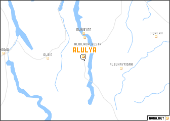 map of Al ‘Ulyā