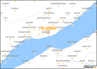 map of Alumadi