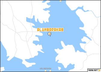 map of Al Umbarakāb