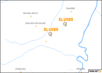 map of Alumba