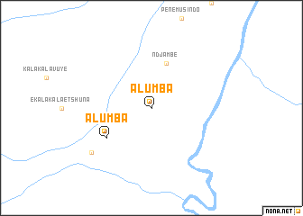 map of Alumba