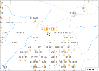 map of Alumche