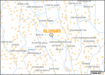 map of Al ‘Umdān