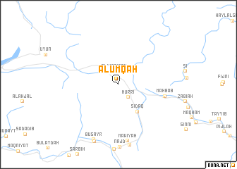 map of Al ‘Umqah