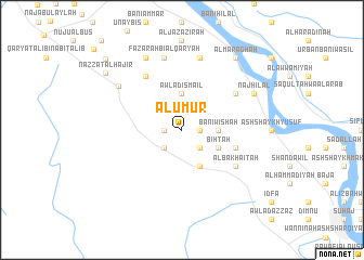 map of Al ‘Umūr