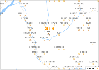 map of Alum