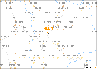 map of Alum