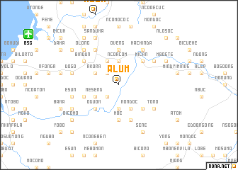 map of Alum