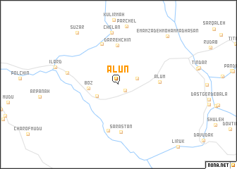 map of Alūn