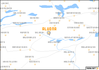 map of Aluona