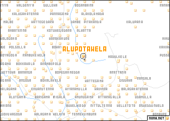 map of Alupotawela