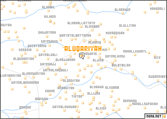 map of Al ‘Uqārīyah