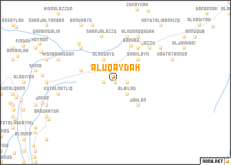 map of Al ‘Uqaydah