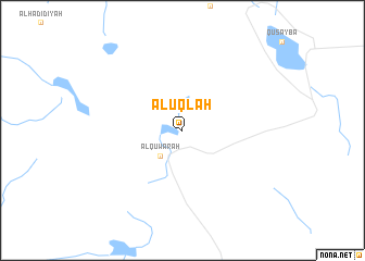 map of Al ‘Uqlah