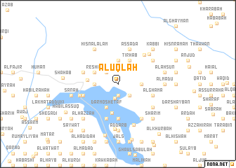 map of Al ‘Uqlah