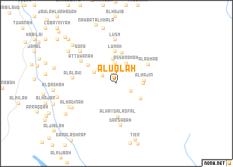 map of Al ‘Uqlah