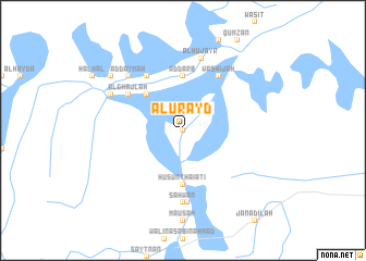 map of Al ‘Urayḑ