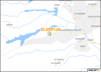 map of Al ‘Urayjāʼ