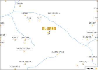 map of Alurba