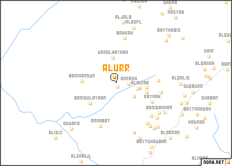 map of Al ‘Urr