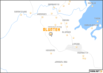 map of Alurteh