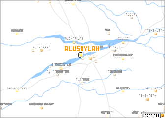 map of Al ‘Usaylah
