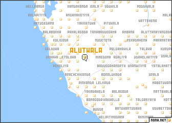 map of Alutwala