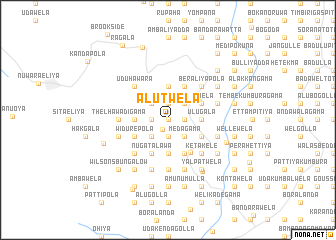 map of Alutwela