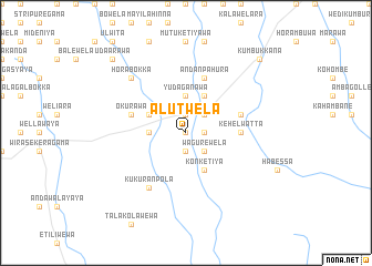 map of Alutwela