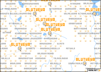 map of Alutwewa