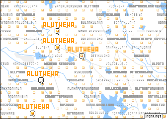 map of Alutwewa