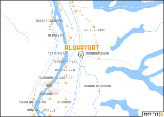 map of Al ‘Uwaydāt