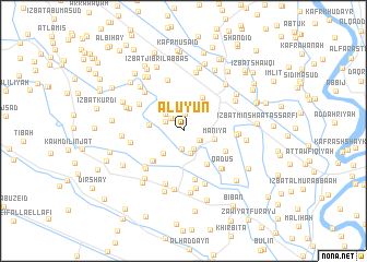 map of Al ‘Uyūn