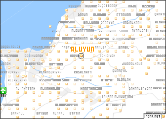 map of Al ‘Uyūn