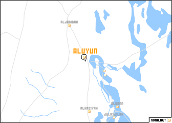 map of Al ‘Uyūn