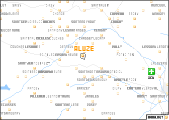 map of Aluze