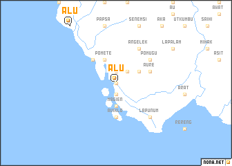 map of Alu