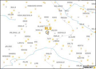 map of Alu