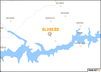 map of Alvação