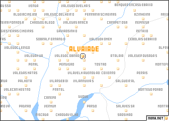 map of Alvaiade