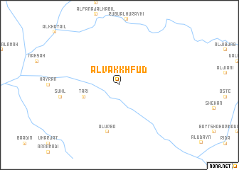 map of Al Vakkhfud