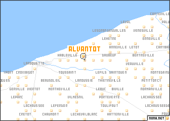 map of Alvantot