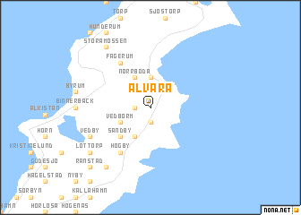 map of Alvara