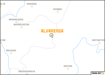 map of Alvarenga