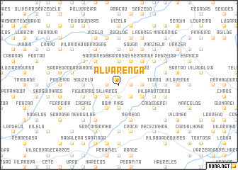 map of Alvarenga