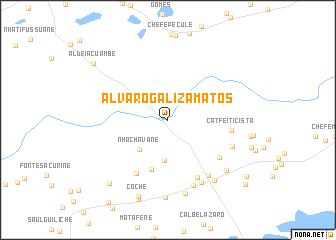 map of Alvaro Galiza Matos